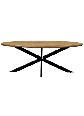 MACIE-Table à manger ovale...