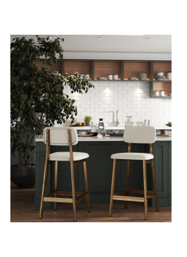 CLYDE-Tabouret de bar,Tissu...