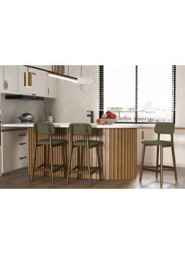 CLYDE-Tabouret de bar,...