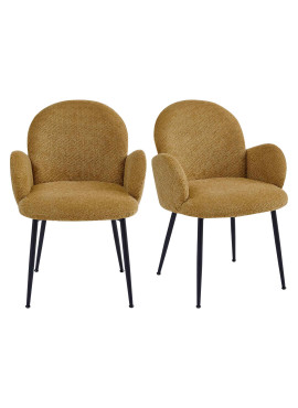 ALICIA-Chaise en tissu Ikon...