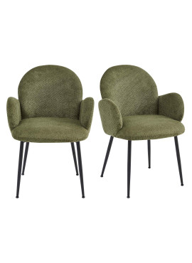 ALICIA-Chaise en tissu Ikon...